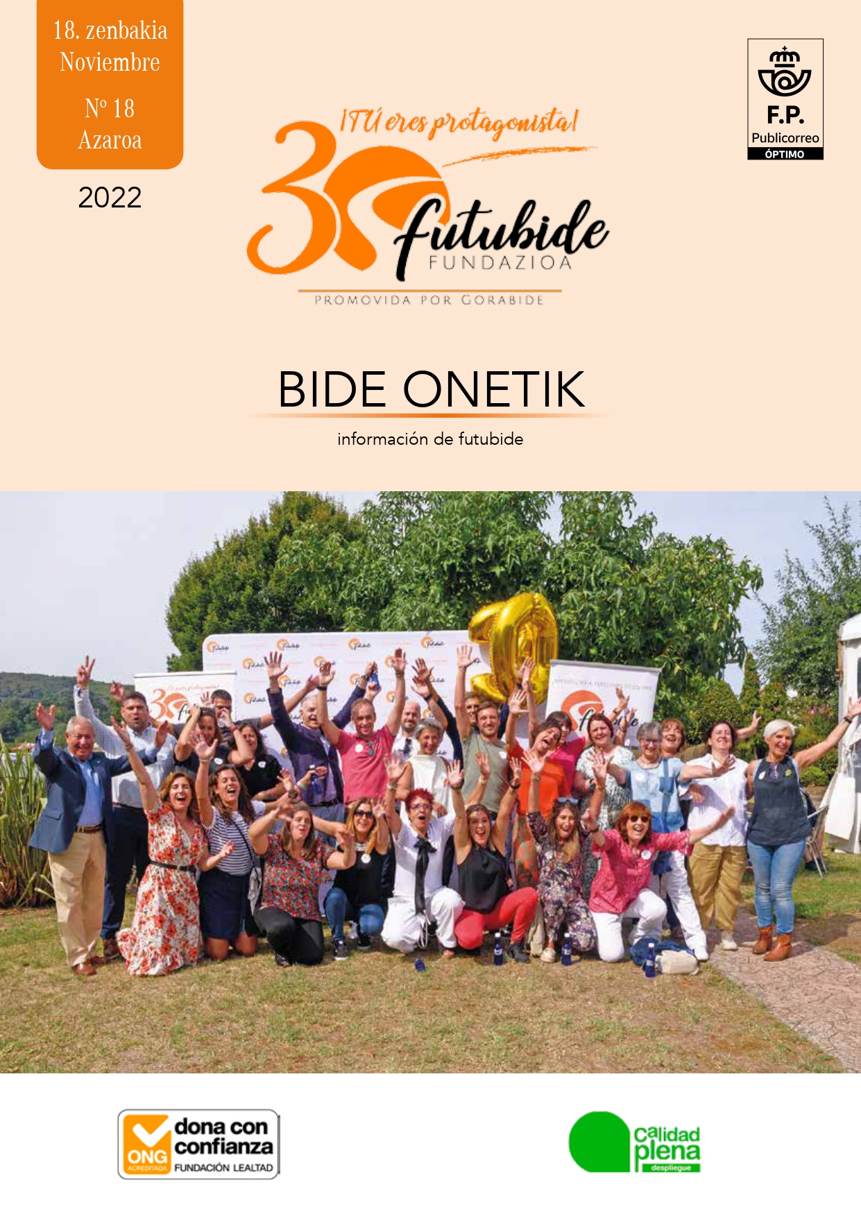 Bide Onetik nº 18 Bide Onetik nº 18